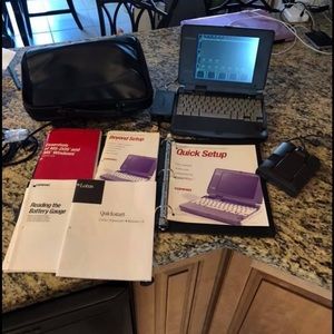 Vintage compaq laptop